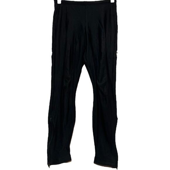 Pearl Izumi Technical Wear Cycling pants Ankle Zipper Drawstring Waist Black M - Picture 1 of 5